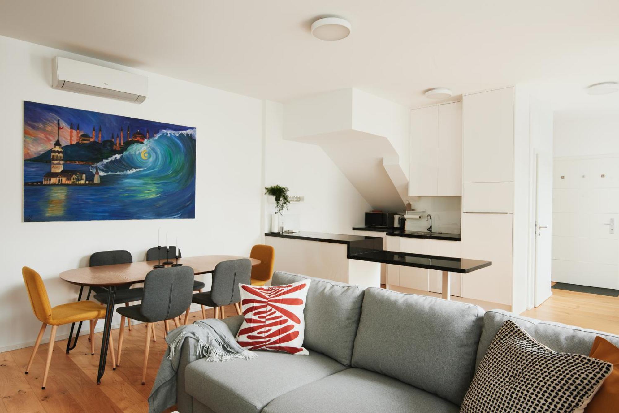 New Spacious Ultra-Modern Apartment In Wien Westbahnhof ภายนอก รูปภาพ
