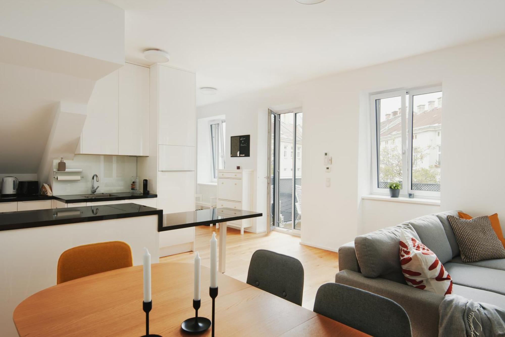 New Spacious Ultra-Modern Apartment In Wien Westbahnhof ภายนอก รูปภาพ